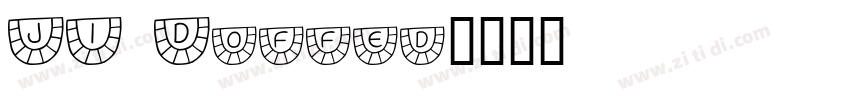 JI Doffed字体转换